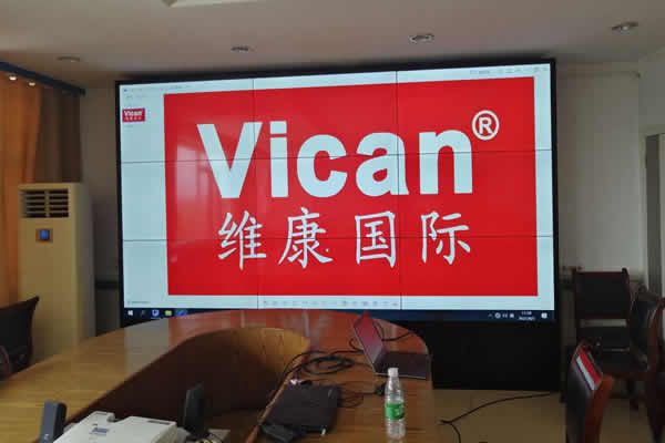 科技展廳引進(jìn)液晶拼接屏顯示系統(tǒng)，提高品味與檔次